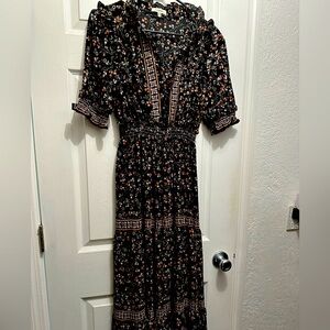 Max Studio floral dress size M